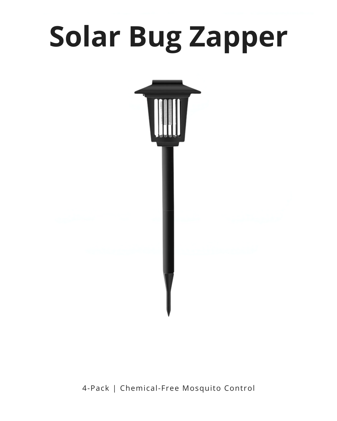 Solar Bug Zapper 4-Pack - foto principal