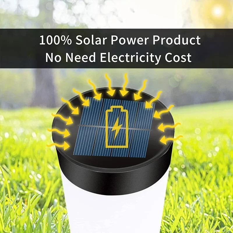 Outdoors Led Solar Lights Garden Lights Solar Led Lawn Lamps Street Lighting for Garden Decoration Solar Powered Path Lights